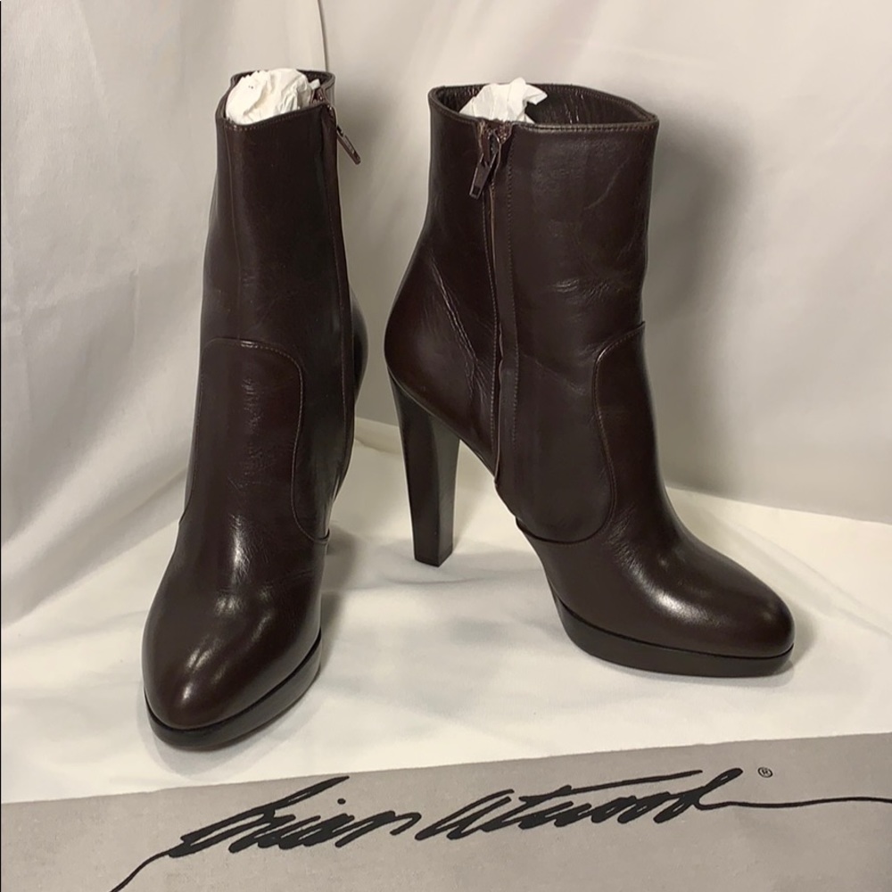 Brian Atwood designer ankle boot